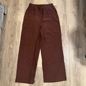 WeWoreWhat Rich Brown Trousers